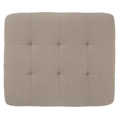 Sven 30" Ottoman - Sandstone Wool Bouclé