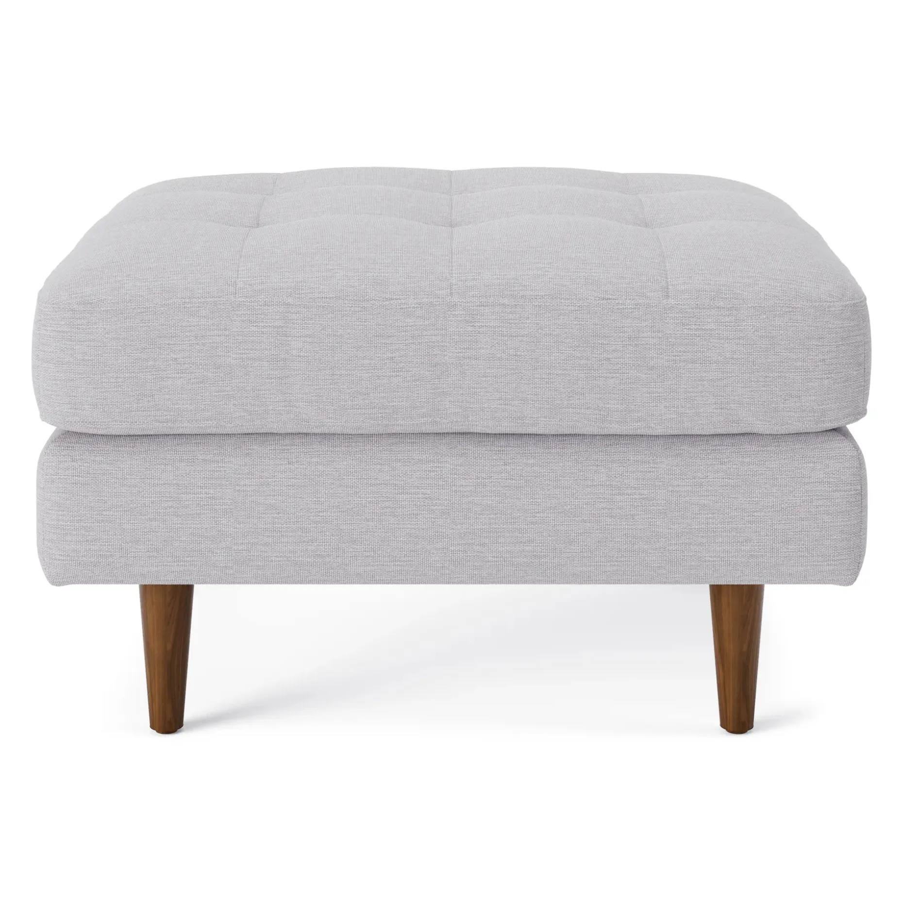Sven 30" Ottoman - Silver Ivory