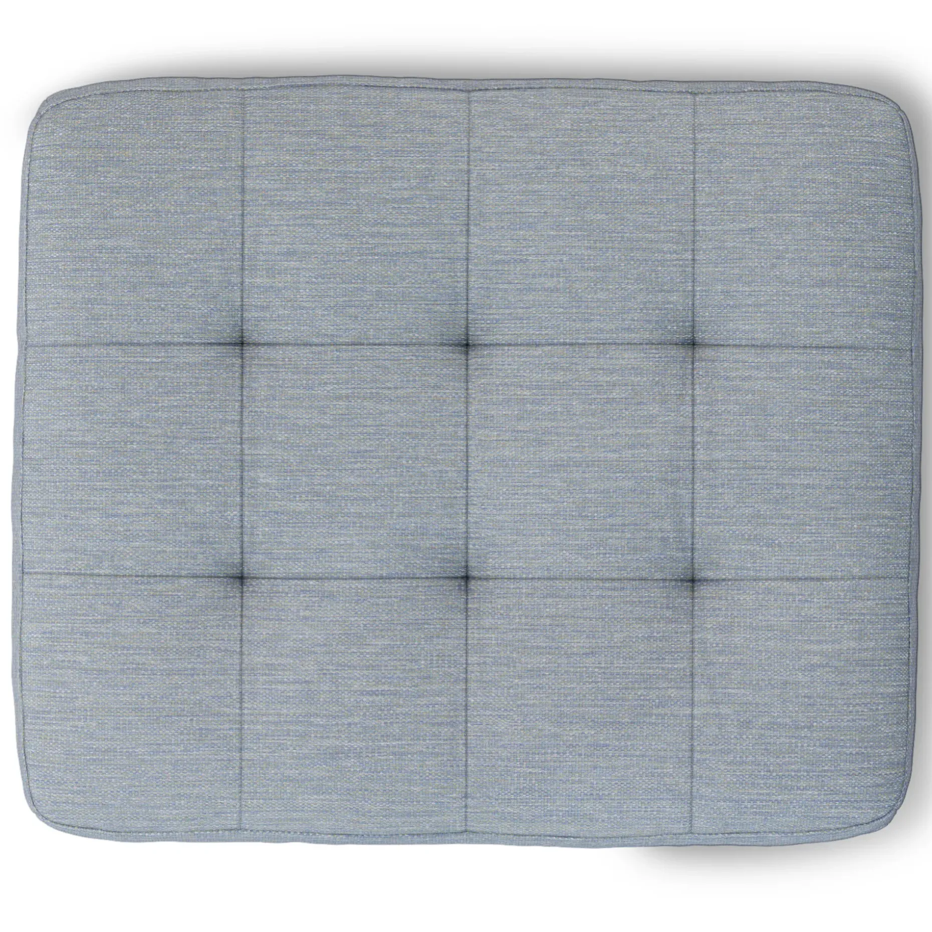 Sven 30" Ottoman - Silver Light Blue