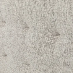 Sven Queen Tufted Bed - Birch Ivory
