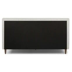 Sven Queen Tufted Bed - Birch Ivory