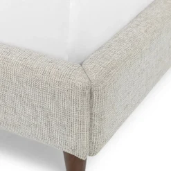 Sven Queen Tufted Bed - Birch Ivory