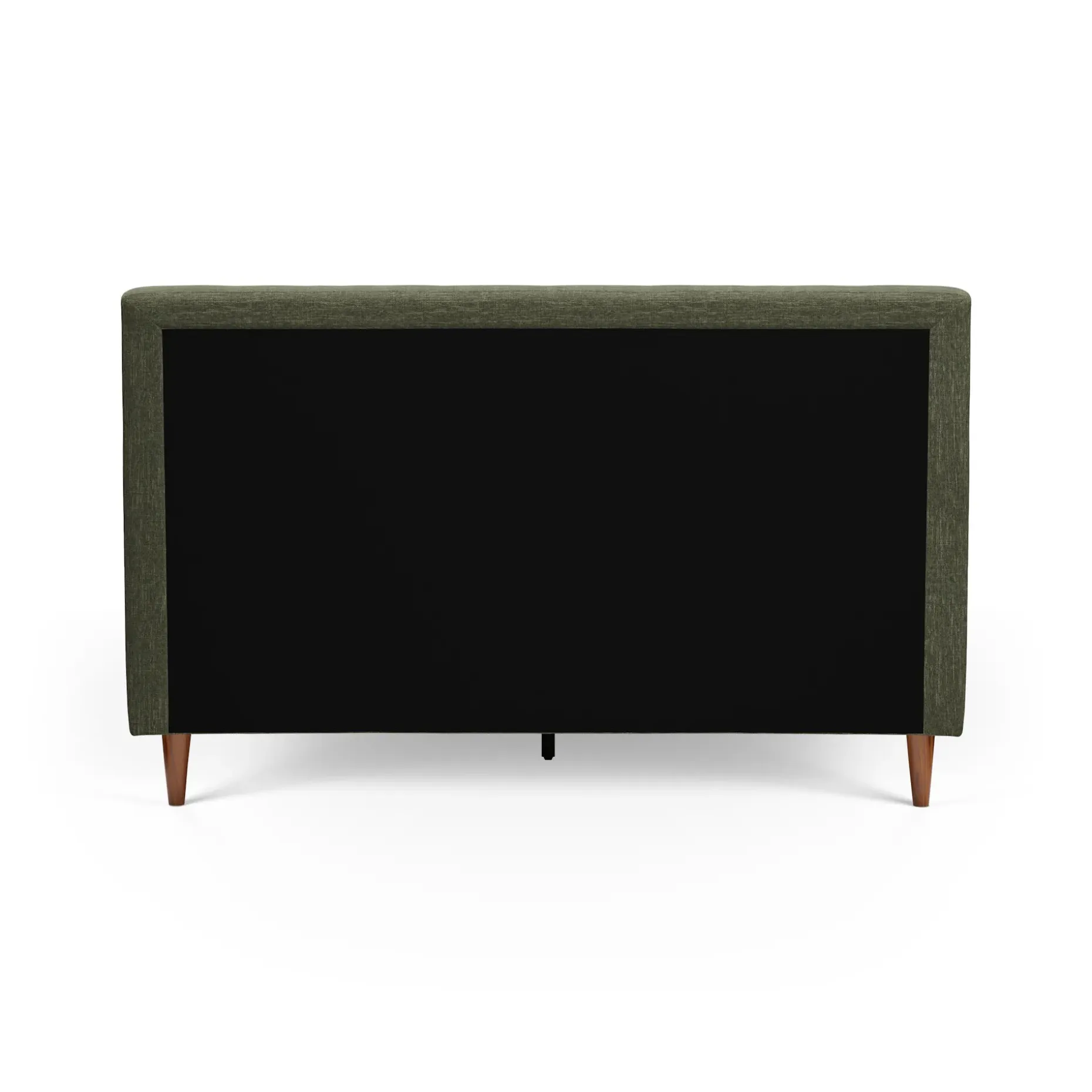 Sven Queen Tufted Bed - Fir Green