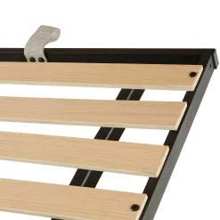 Sven Queen Tufted Storage Bed - Birch Ivory