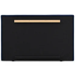 Sven Queen Tufted Velvet Headboard - Plush Cascadia Blue