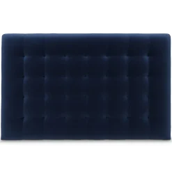 Sven Queen Tufted Velvet Headboard - Plush Cascadia Blue