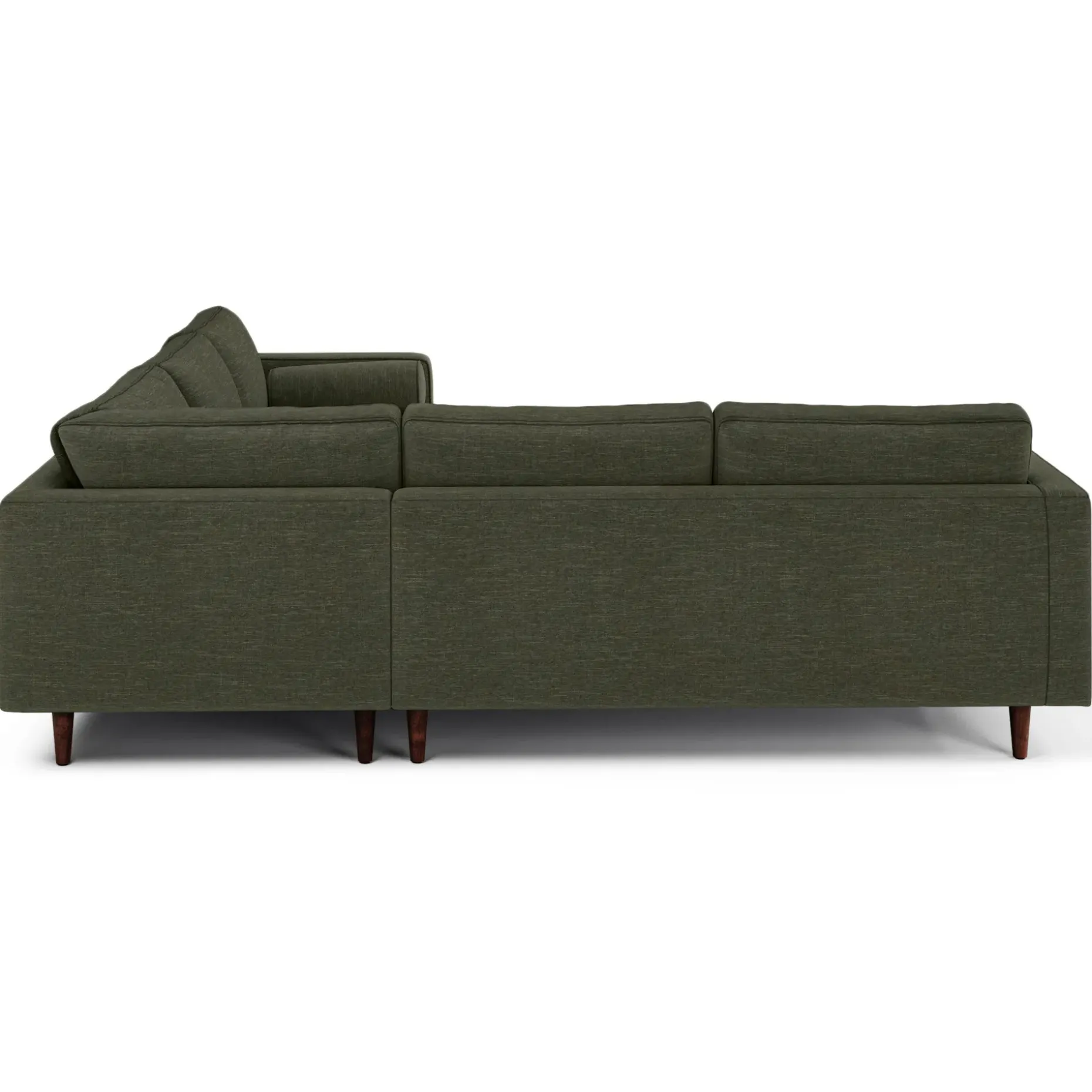 Sven 107" Tufted Corner Sectional - Fir Green