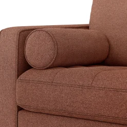 Sven 107" Tufted Corner Sectional - Ratine Oxide