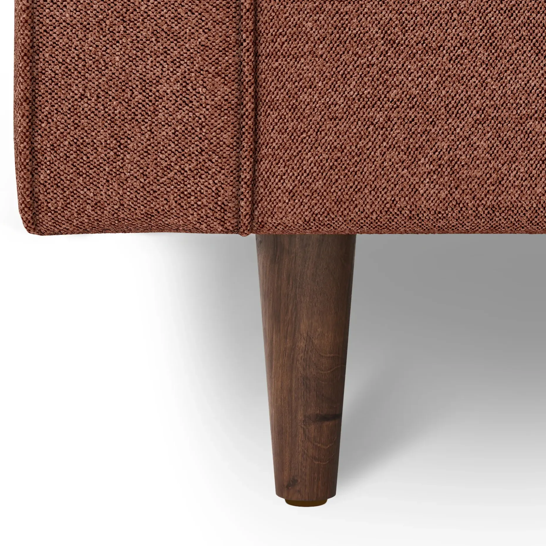Sven 107" Tufted Corner Sectional - Ratine Oxide