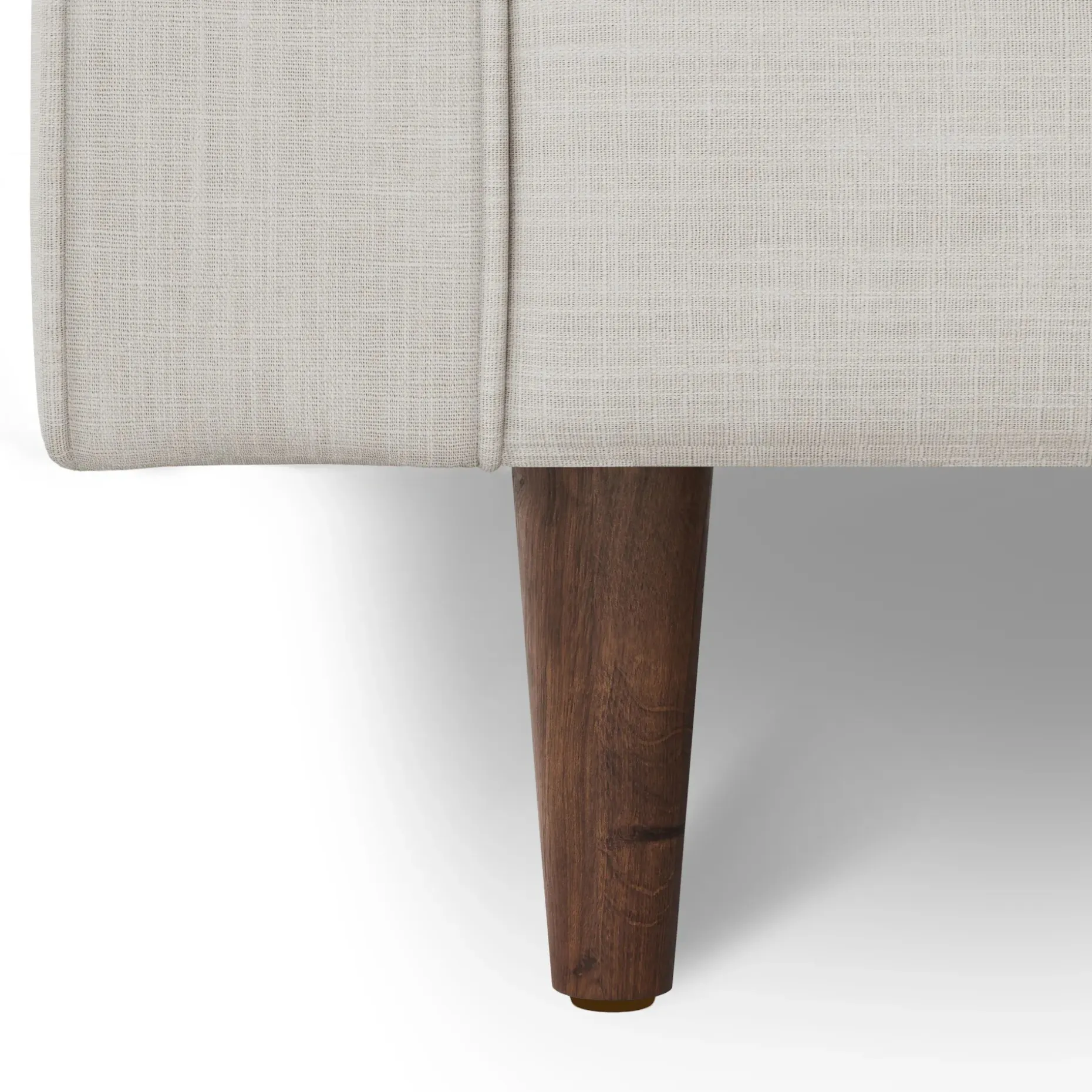Sven 107" Tufted Corner Sectional - Biscuit Cream