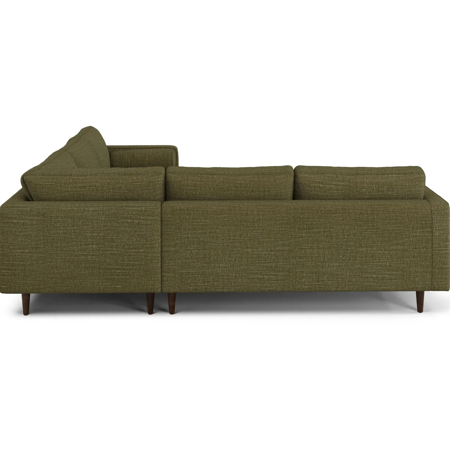 Sven 107" Tufted Corner Sectional - Napa Moss