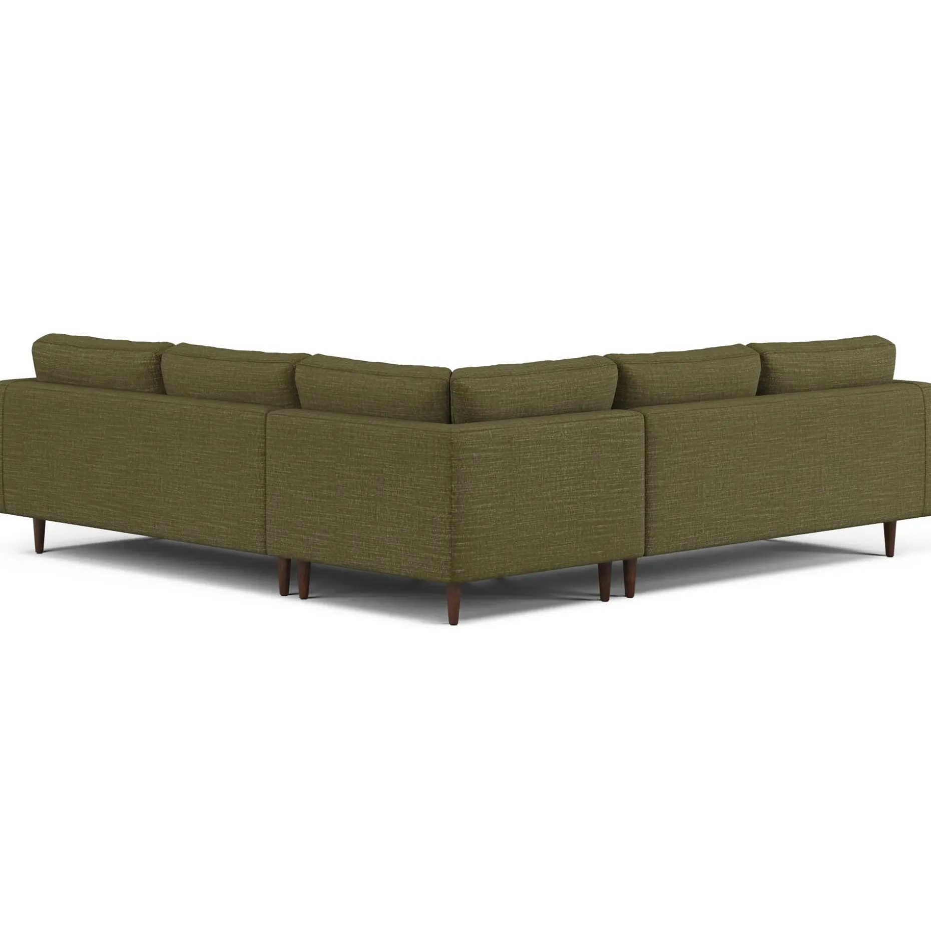 Sven 107" Tufted Corner Sectional - Napa Moss