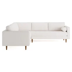 Sven 107" Tufted Corner Sectional - Napa White