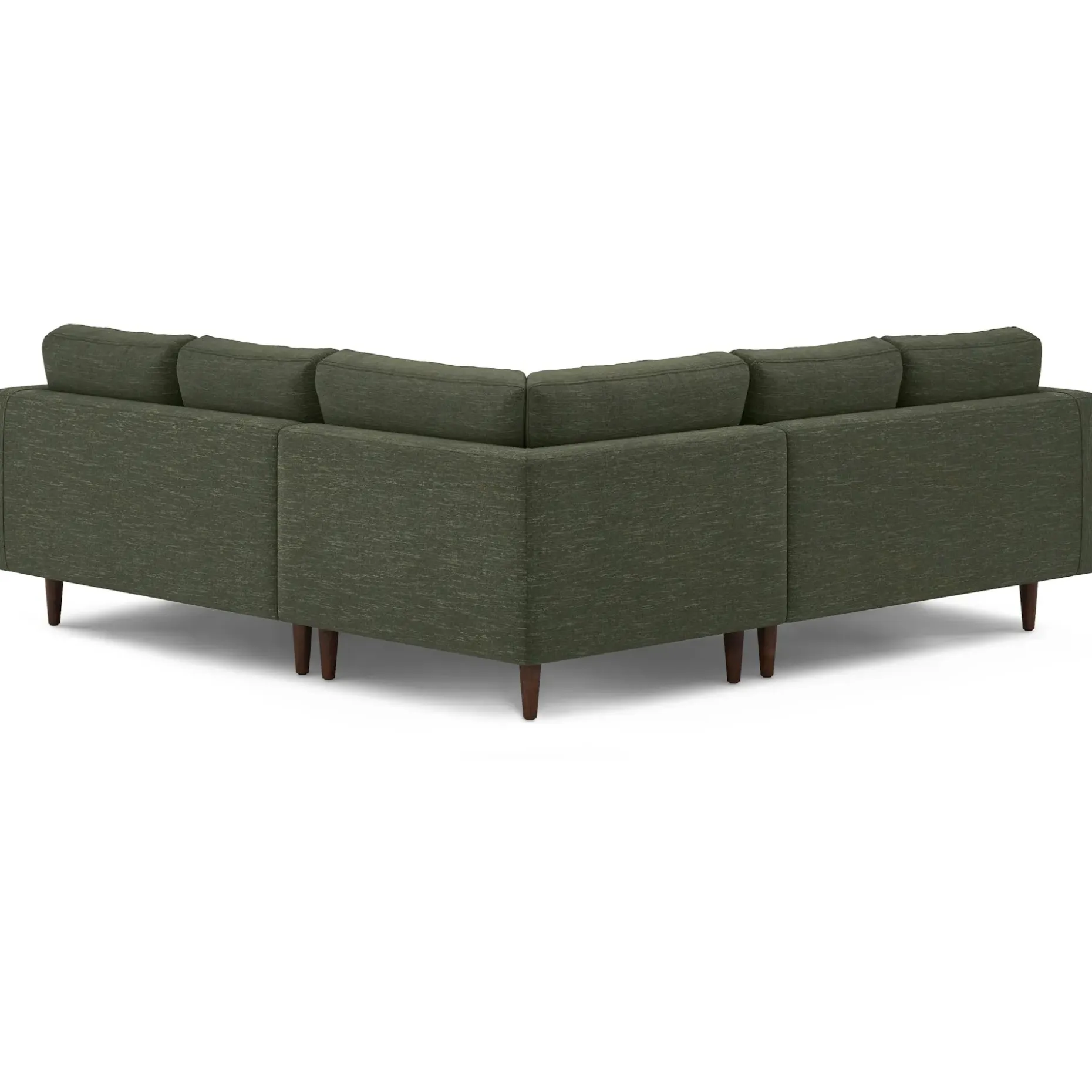 Sven 91" Tufted Corner Sectional - Fir Green