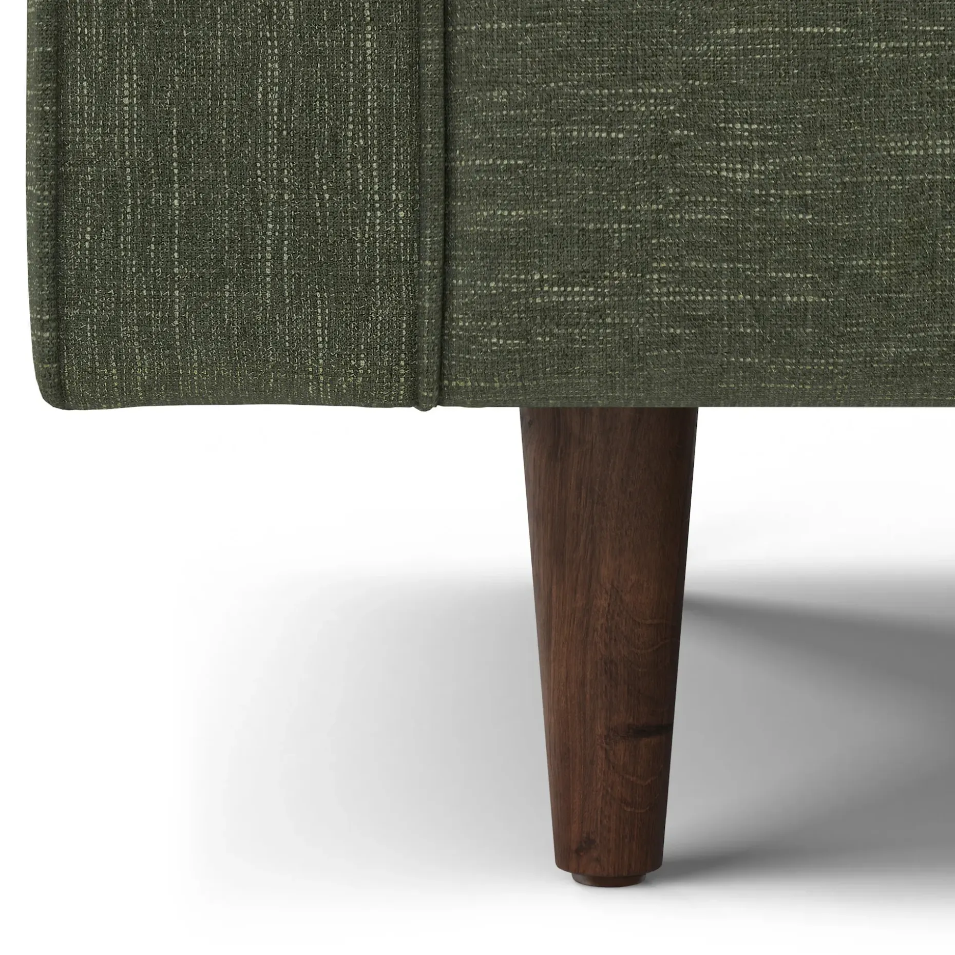 Sven 91" Tufted Corner Sectional - Fir Green