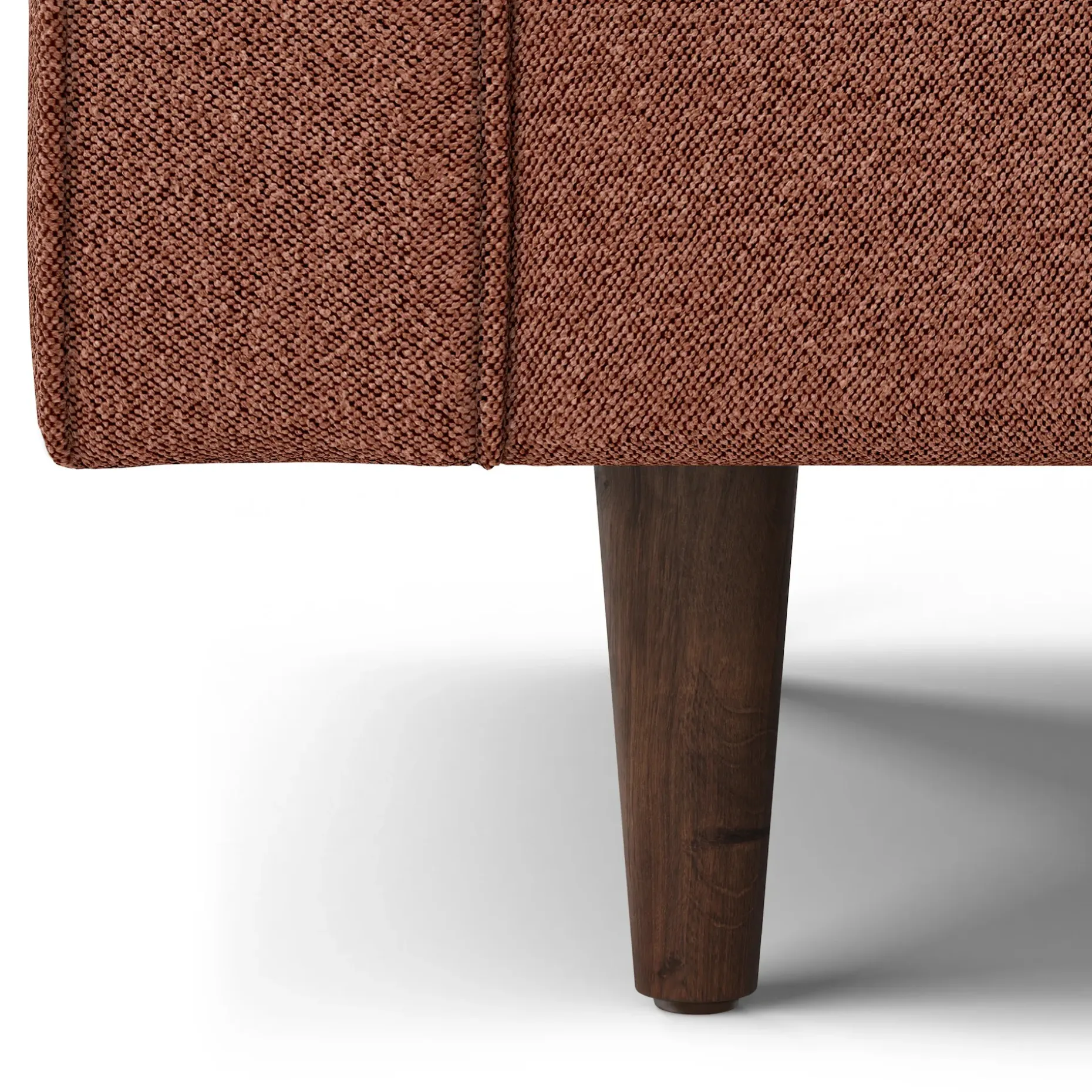 Sven 91" Tufted Corner Sectional - Ratine Oxide
