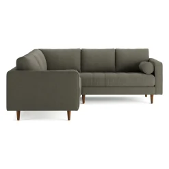 Sven 91" Tufted Corner Sectional - Silver Moss