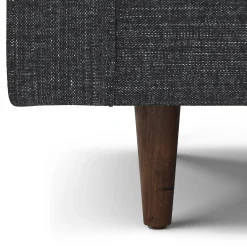 Sven 91" Tufted Corner Sectional - Napa Charcoal