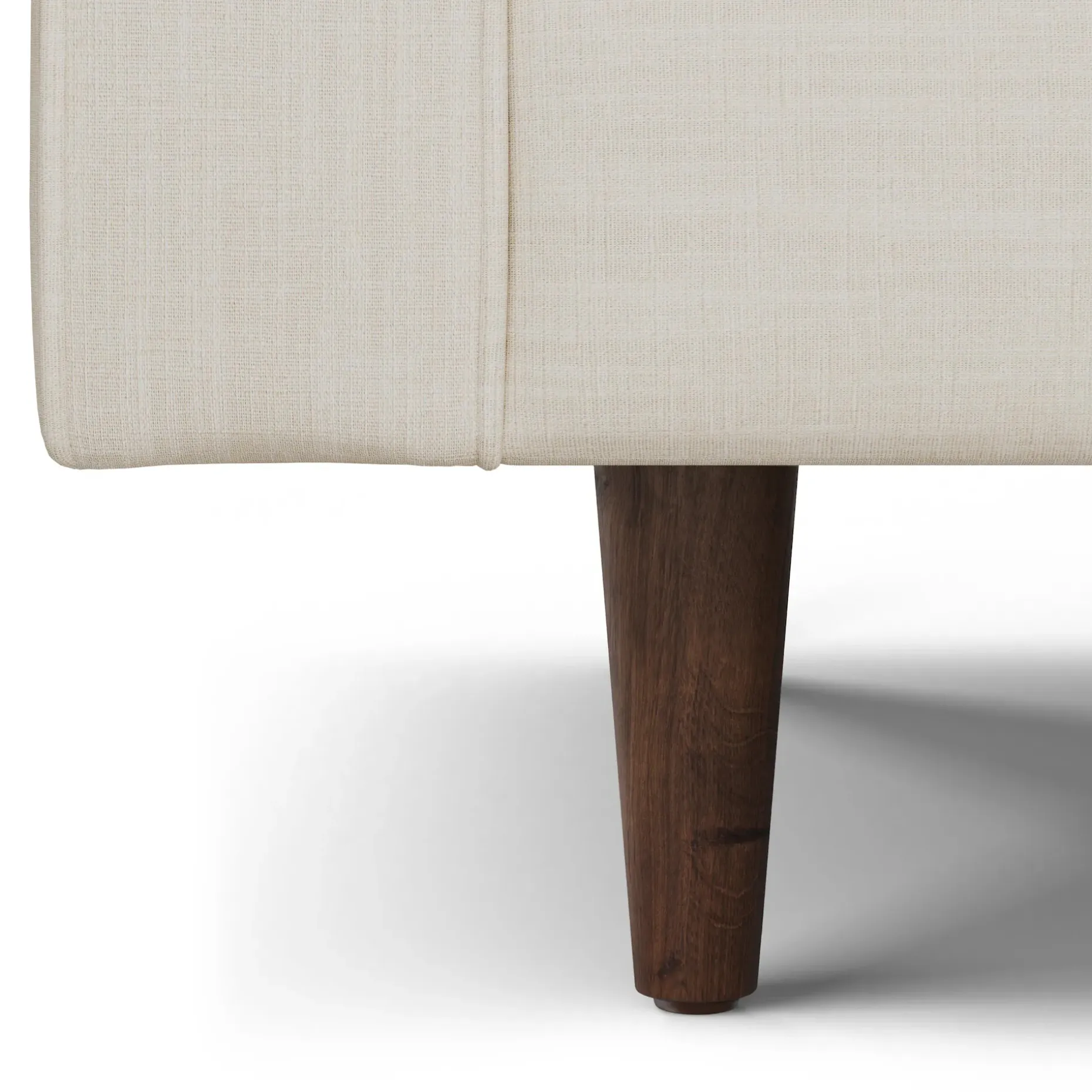 Sven 91" Tufted Corner Sectional - Biscuit Cream