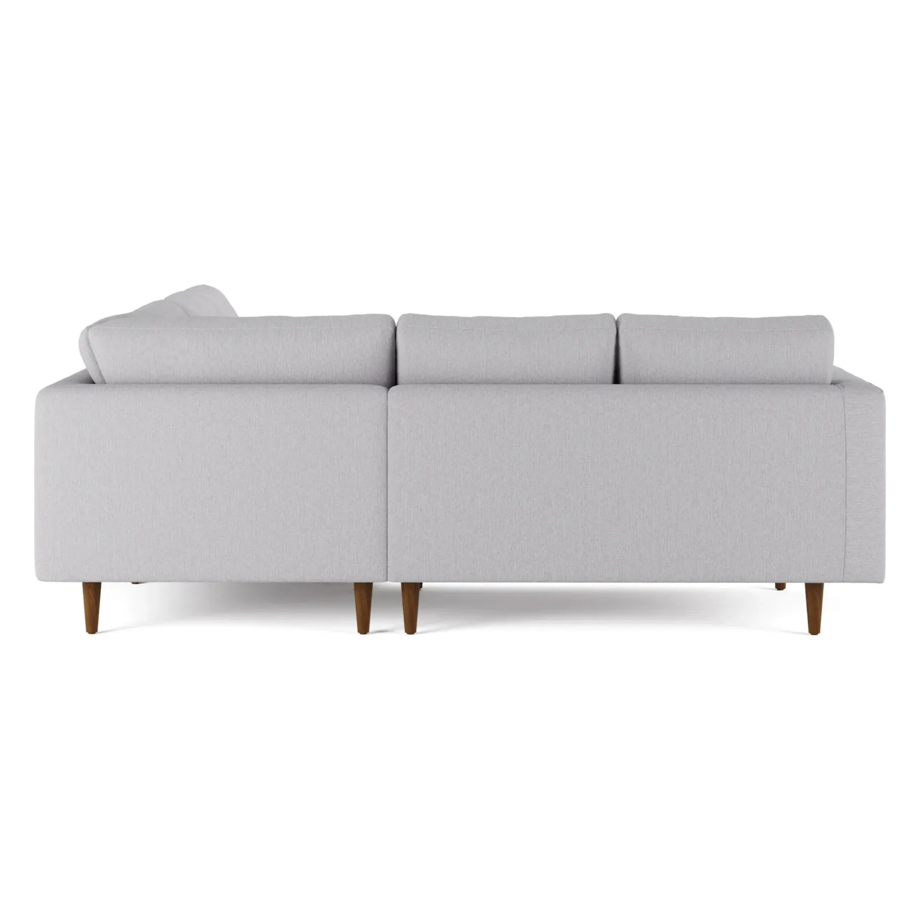 Sven 91" Tufted Corner Sectional - Silver Ivory