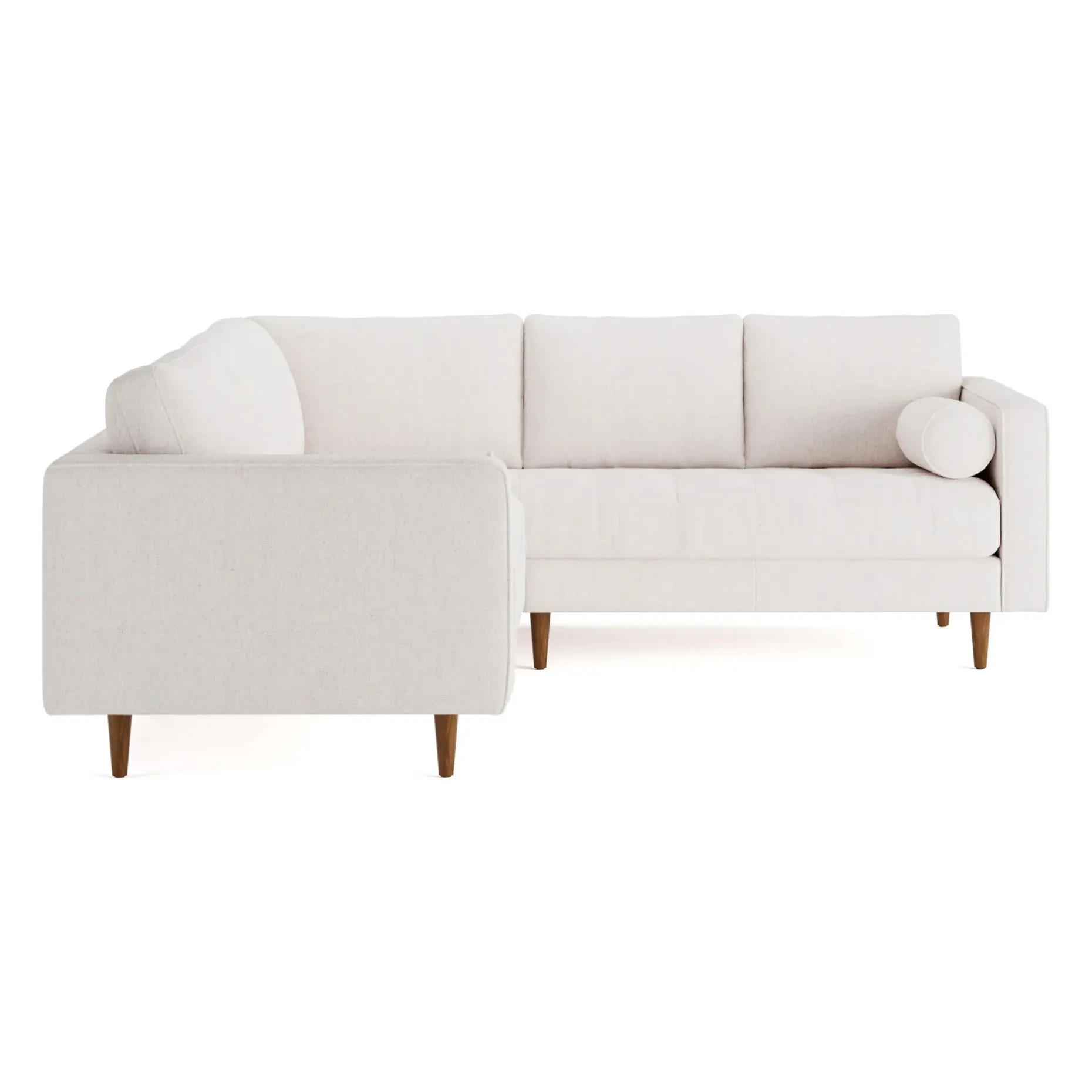 Sven 91" Tufted Corner Sectional - Napa White