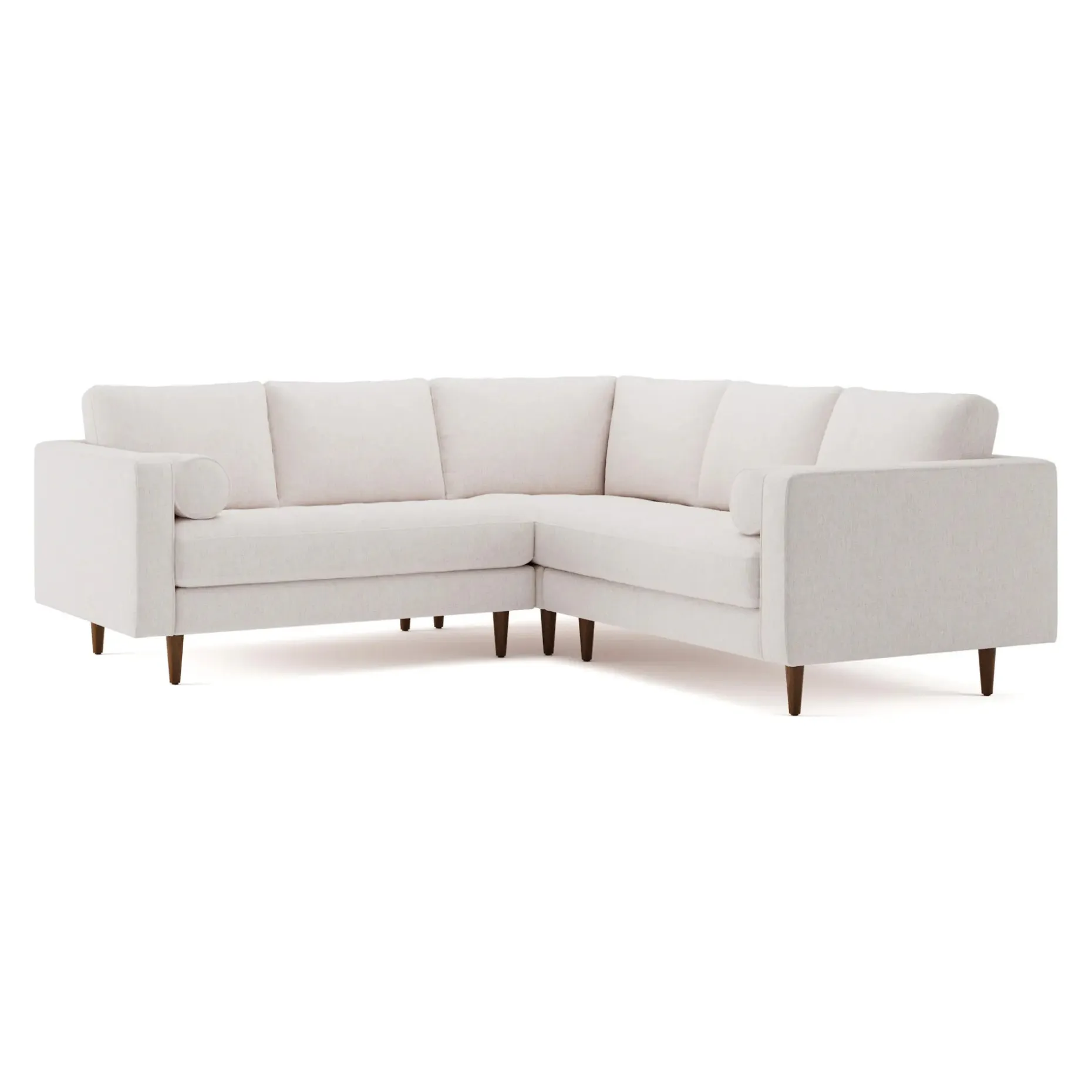 Sven 91" Tufted Corner Sectional - Napa White