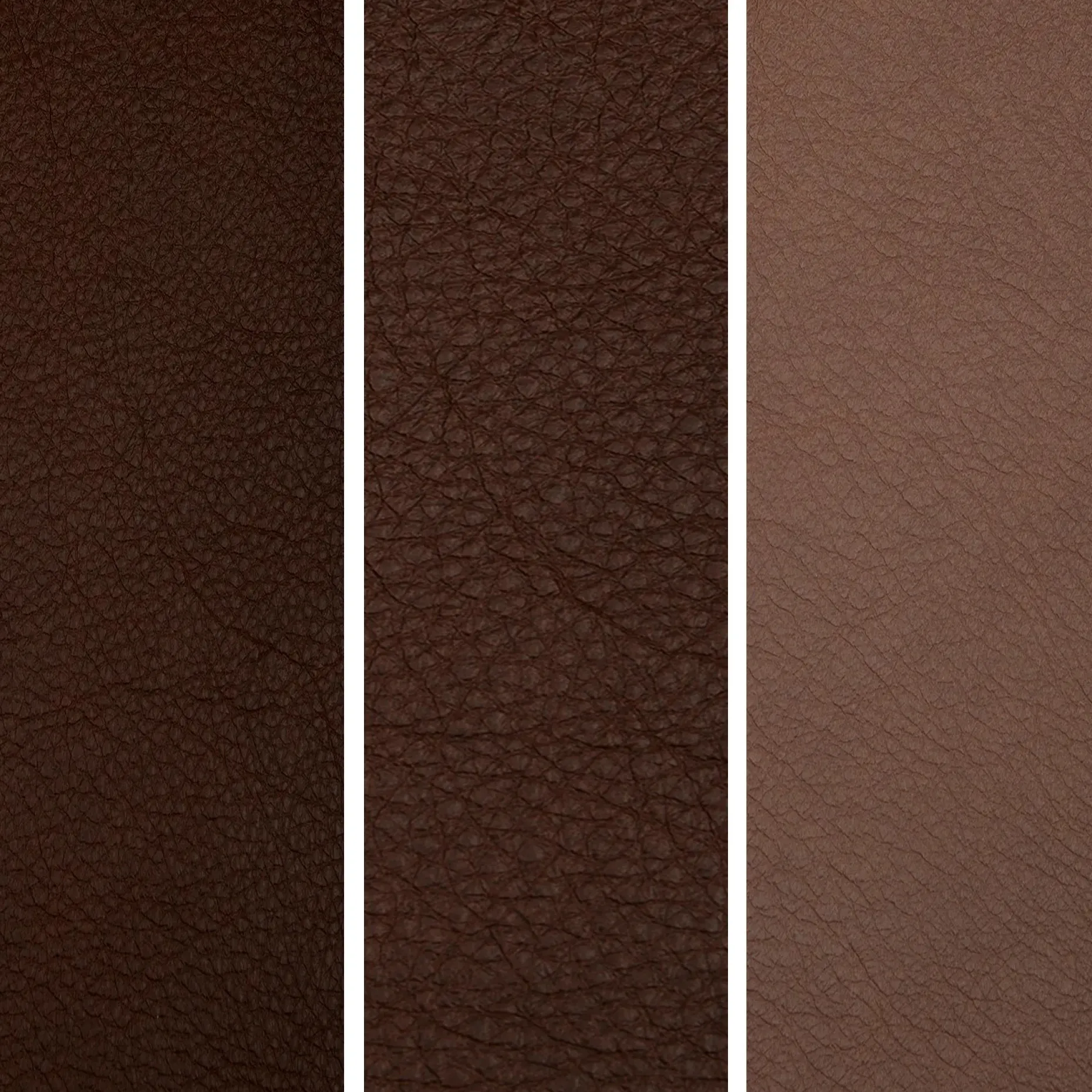 Sven 100" Tufted Leather Right Sectional - Charme Chocolat