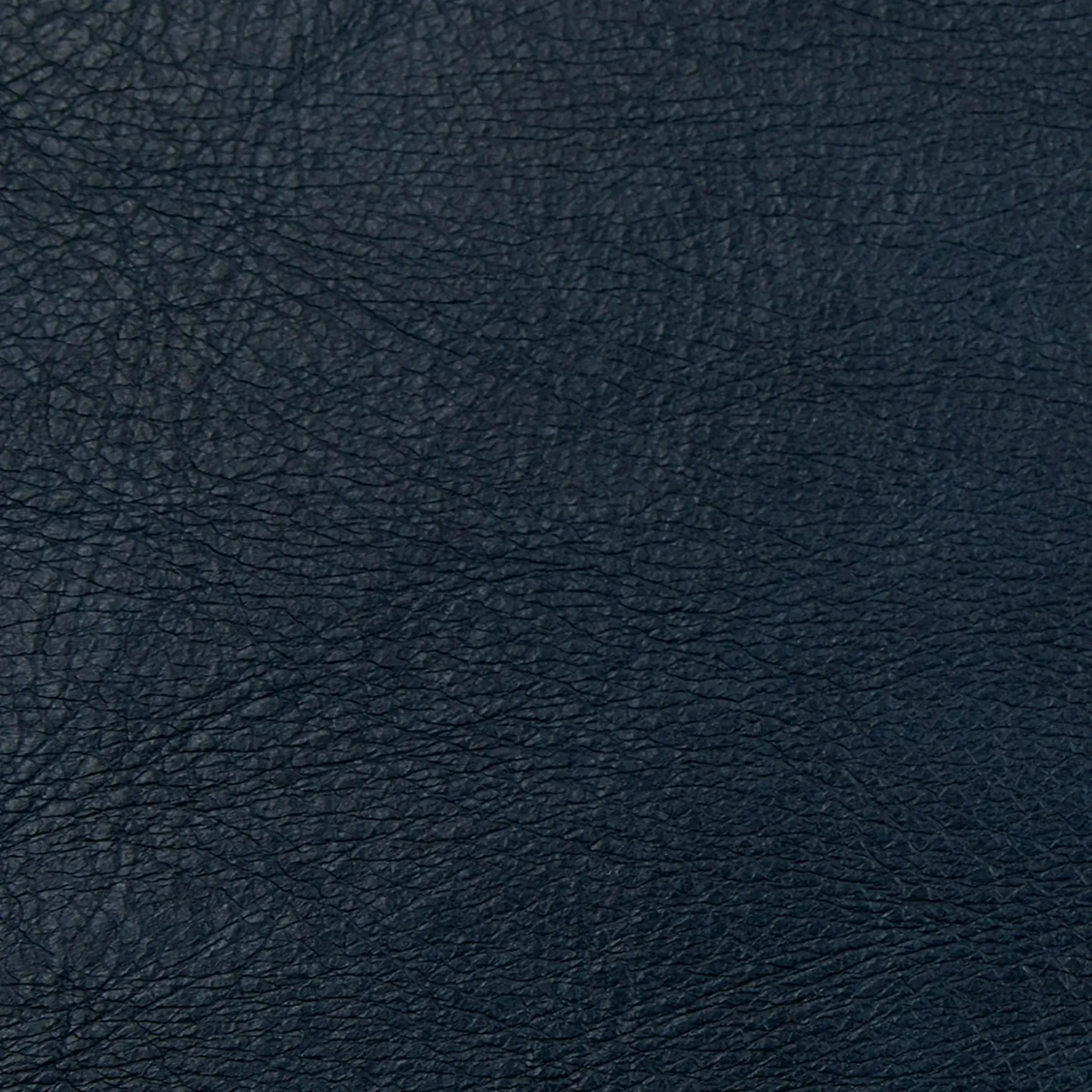 Sven 88" Tufted Leather Sofa - Oxford Blue