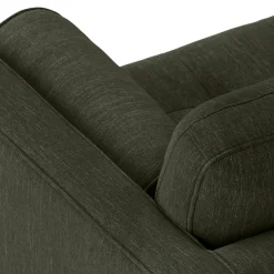 Sven 100" Tufted Left Sectional - Fir Green