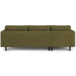 Sven 100" Tufted Left Sectional - Napa Moss