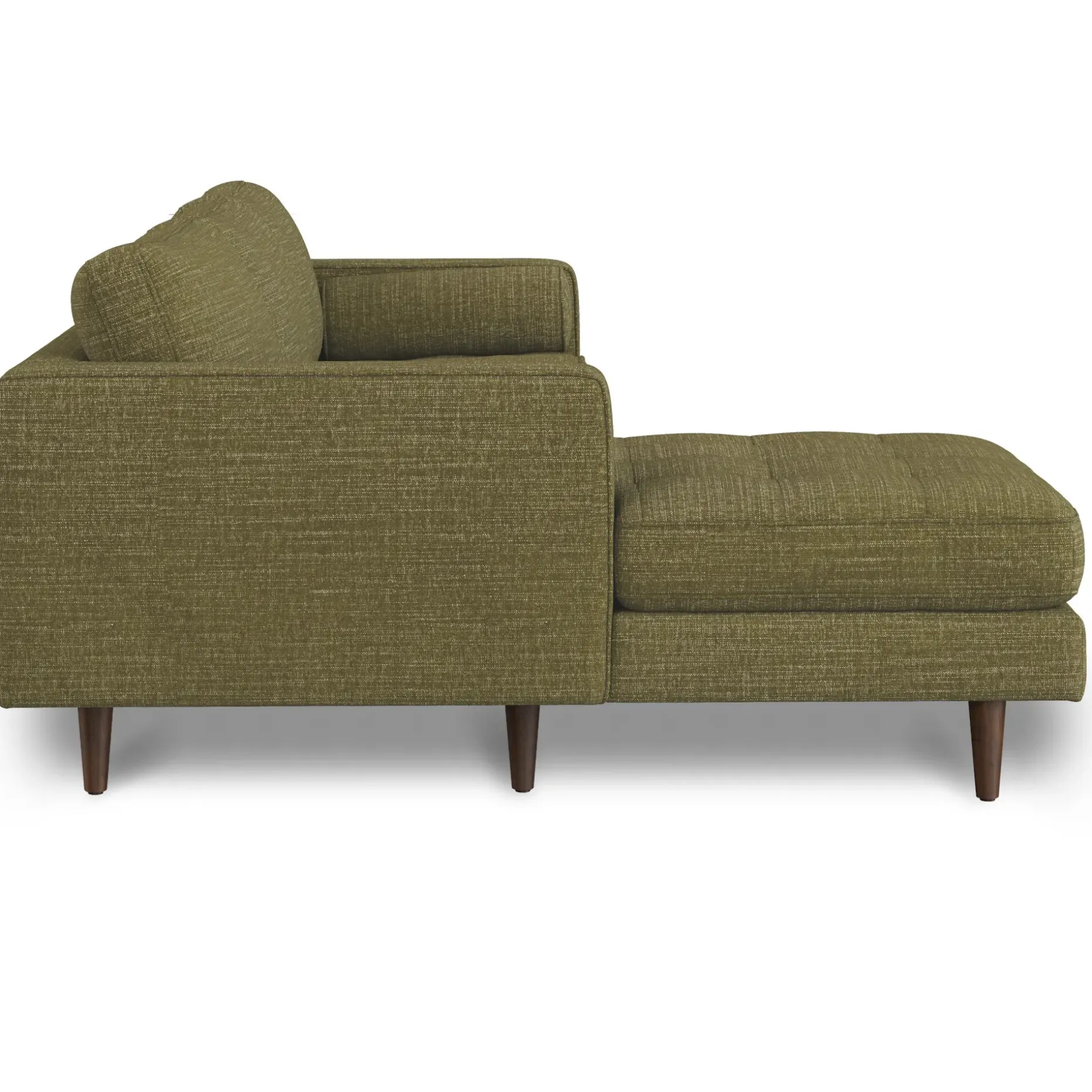 Sven 100" Tufted Left Sectional - Napa Moss