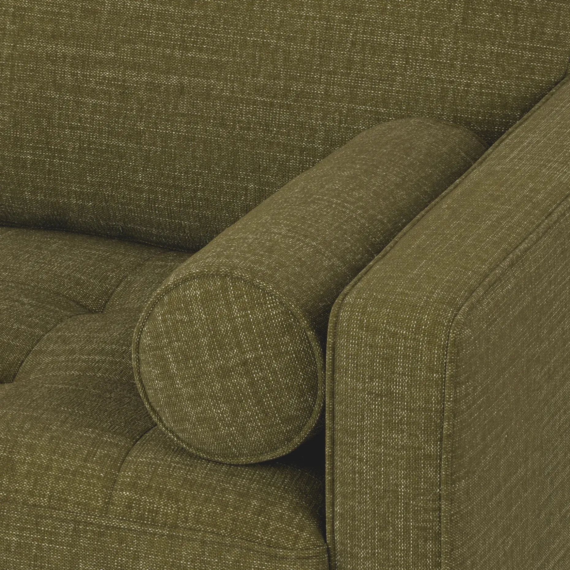 Sven 100" Tufted Left Sectional - Napa Moss