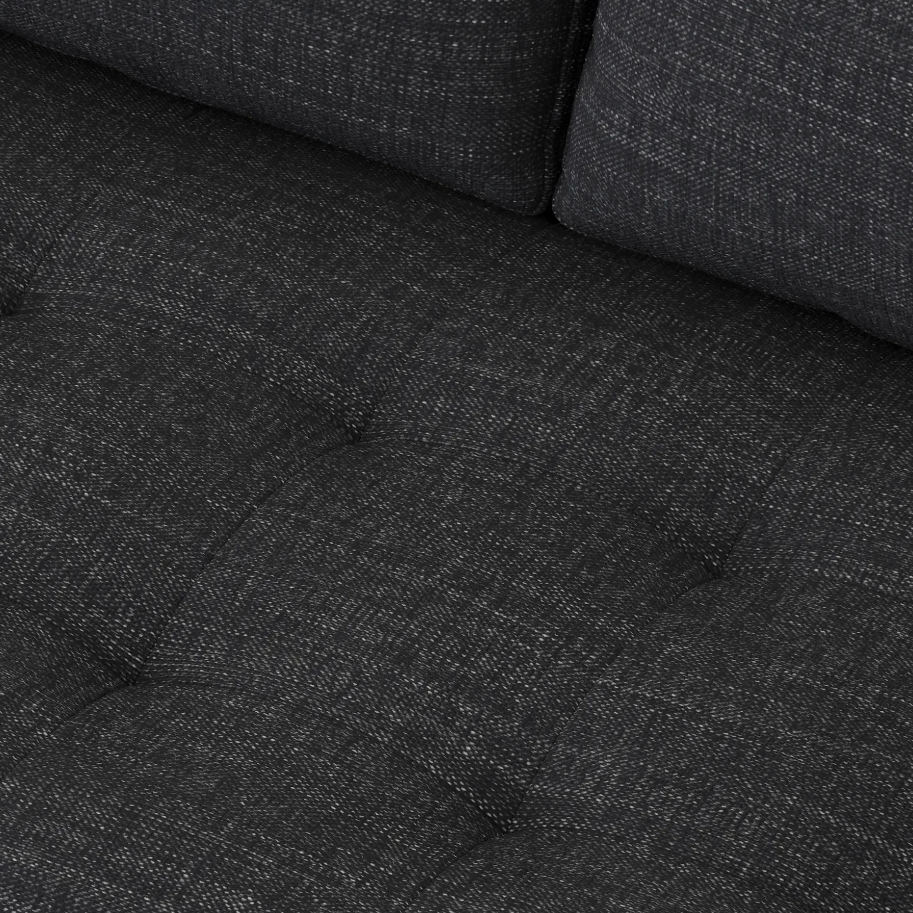 Sven 100" Tufted Left Sectional - Napa Charcoal