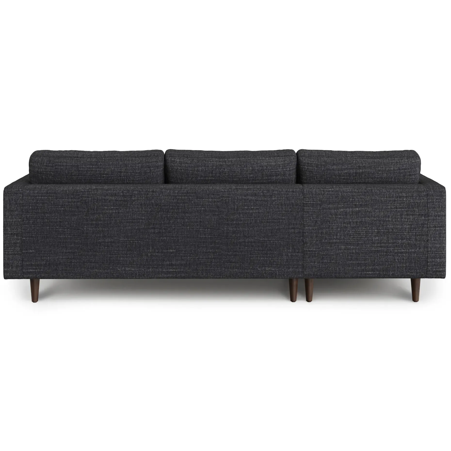 Sven 100" Tufted Left Sectional - Napa Charcoal