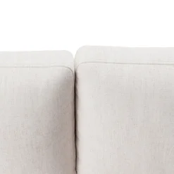 Sven 100" Tufted Left Sectional - Napa White