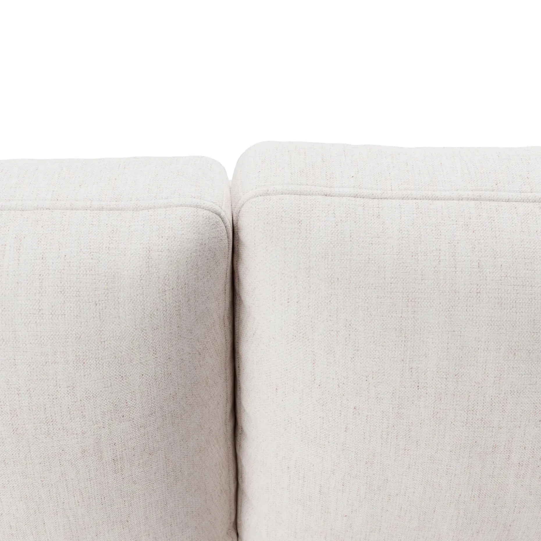 Sven 100" Tufted Left Sectional - Napa White