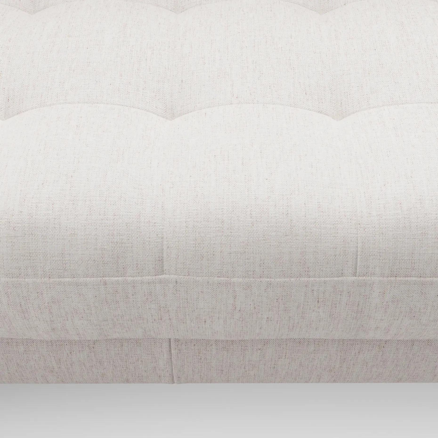 Sven 100" Tufted Left Sectional - Napa White