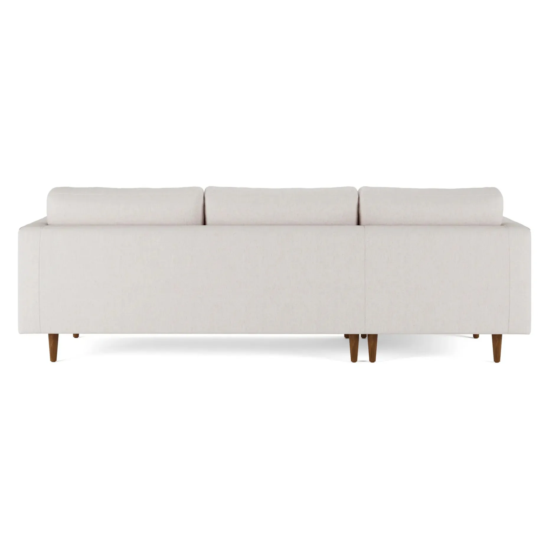 Sven 100" Tufted Left Sectional - Napa White