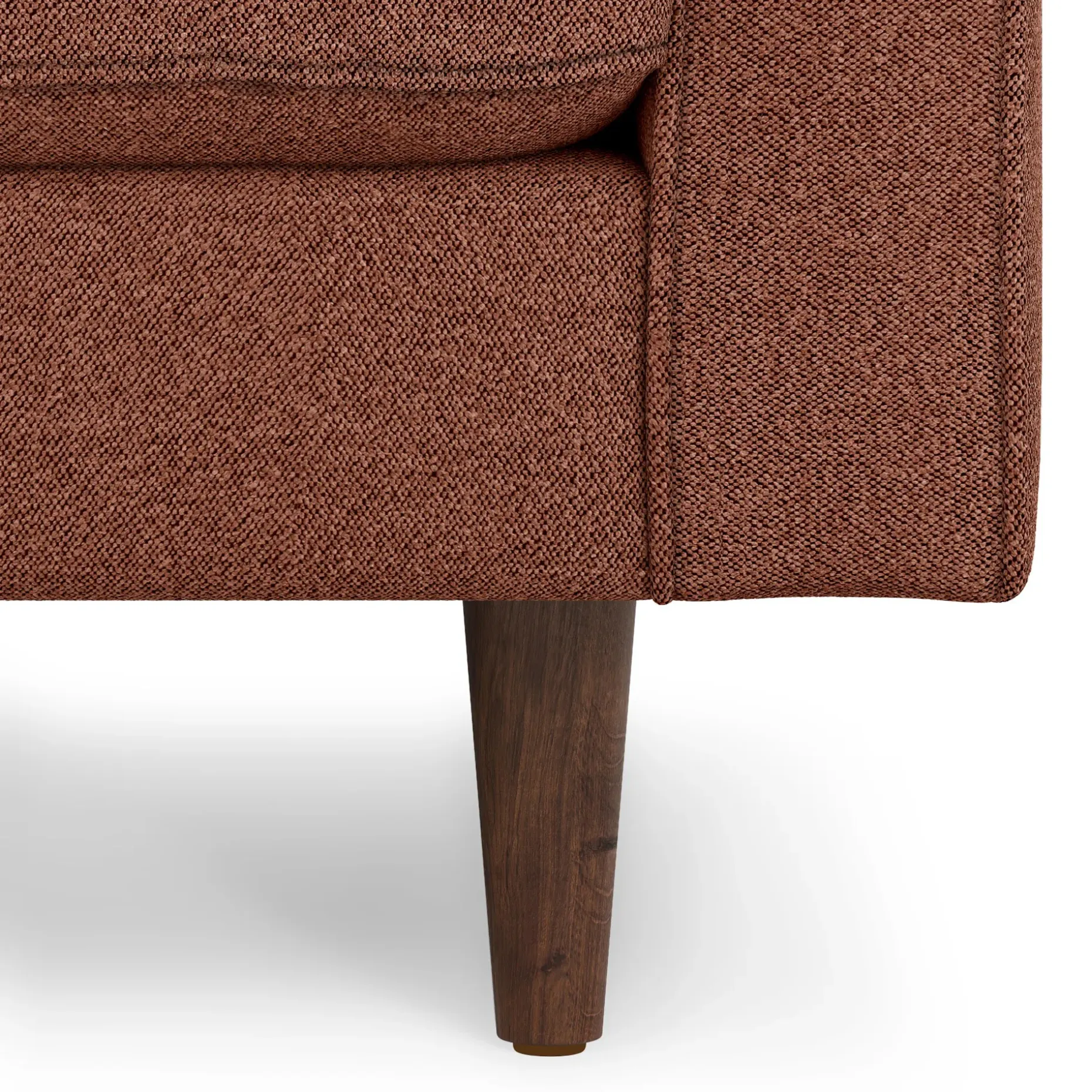 Sven 100" Tufted Left Sectional - Ratine Oxide