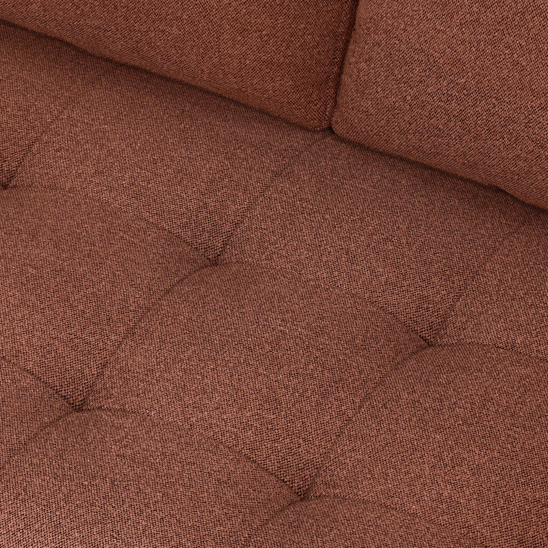 Sven 100" Tufted Left Sectional - Ratine Oxide