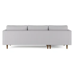 Sven 100" Tufted Left Sectional - Silver Ivory