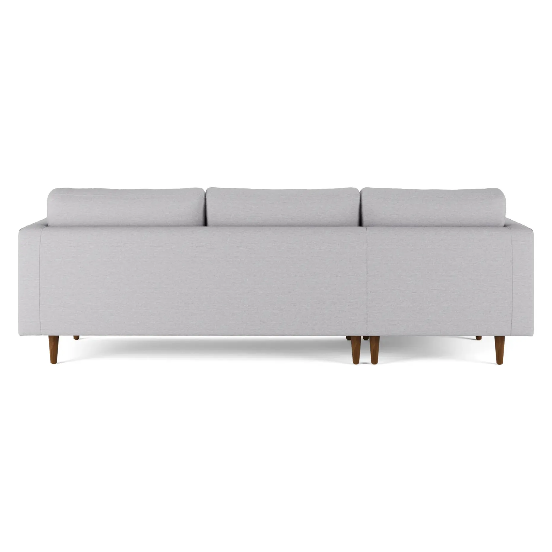 Sven 100" Tufted Left Sectional - Silver Ivory