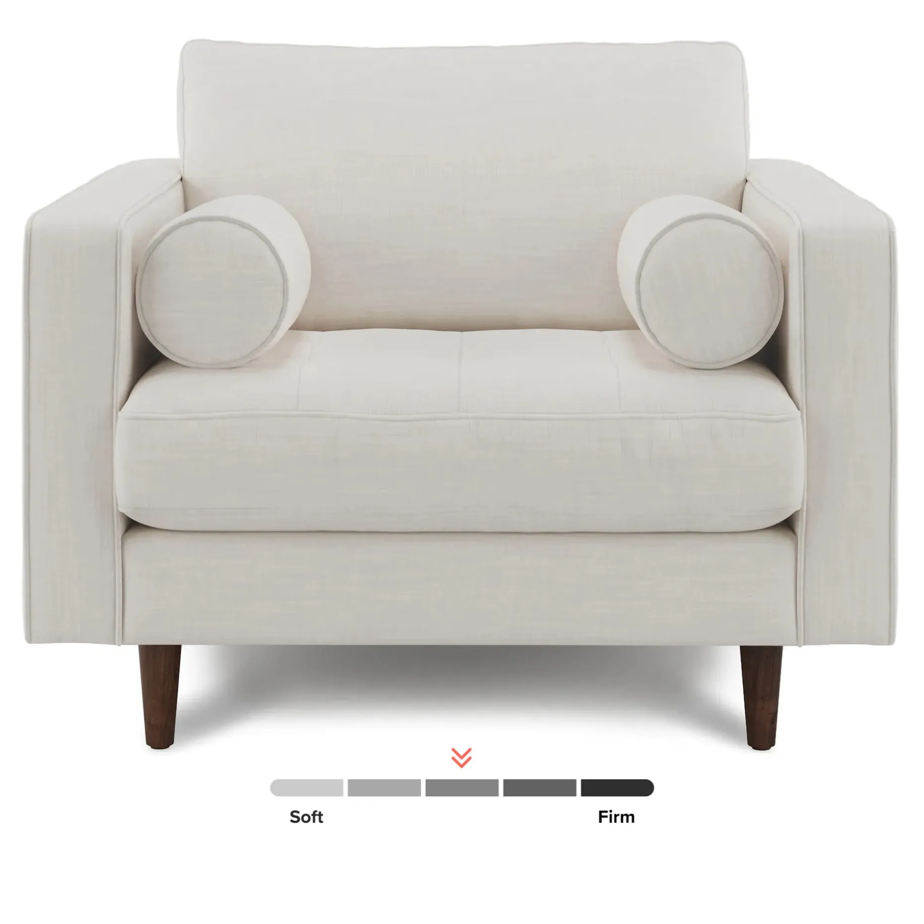 Sven 42" Tufted Lounge Chair - Biscuit Cream