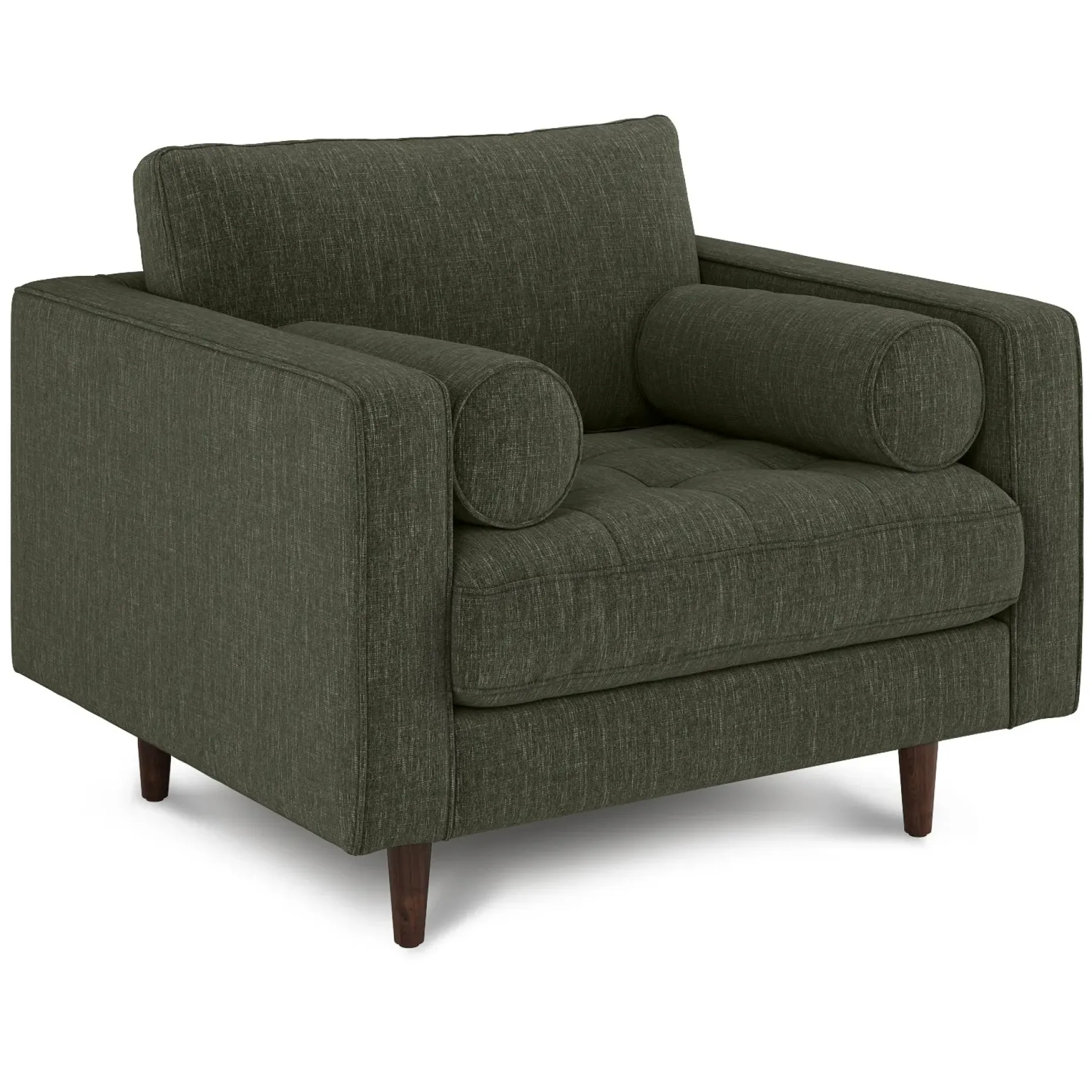 Sven 42" Tufted Lounge Chair - Fir Green