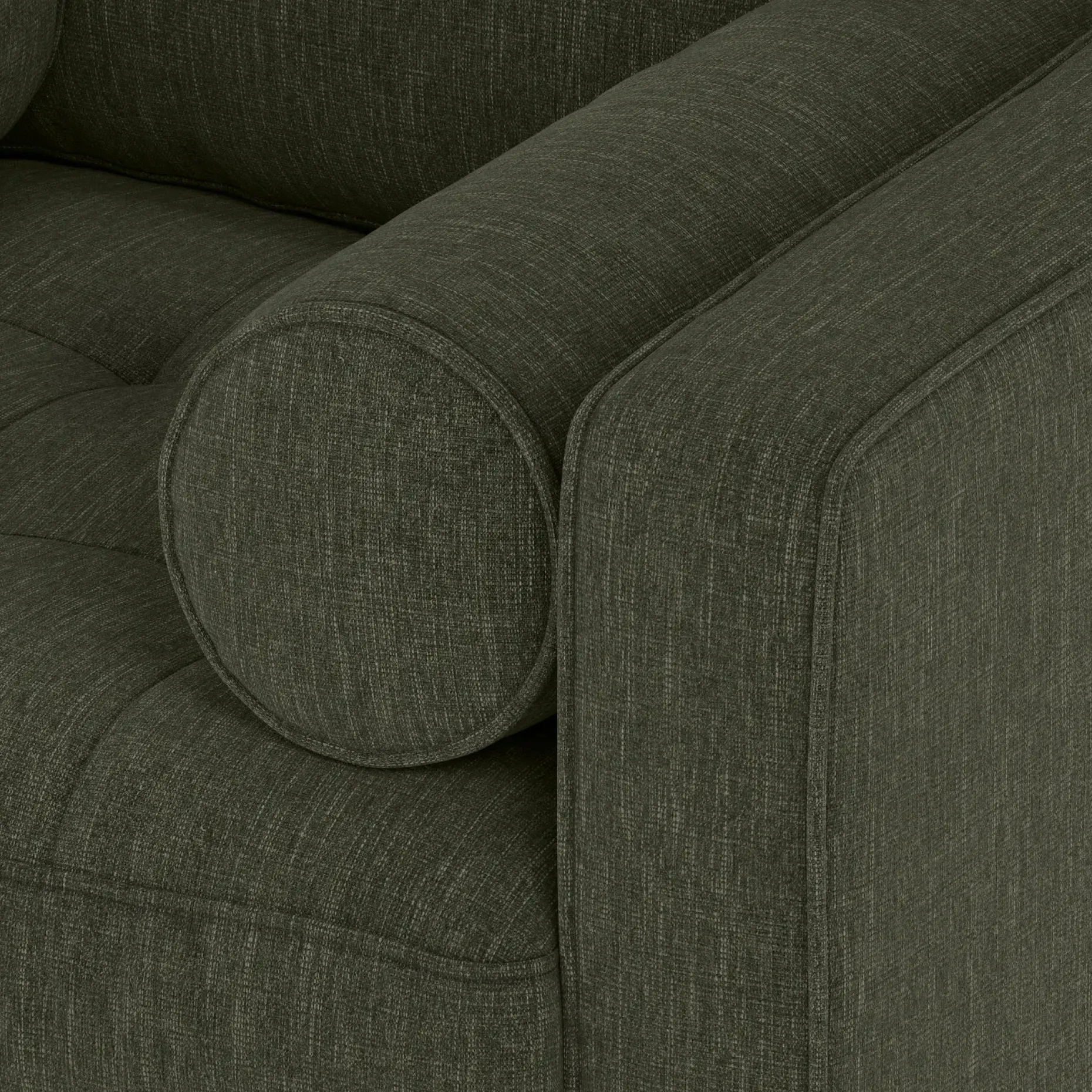 Sven 42" Tufted Lounge Chair - Fir Green