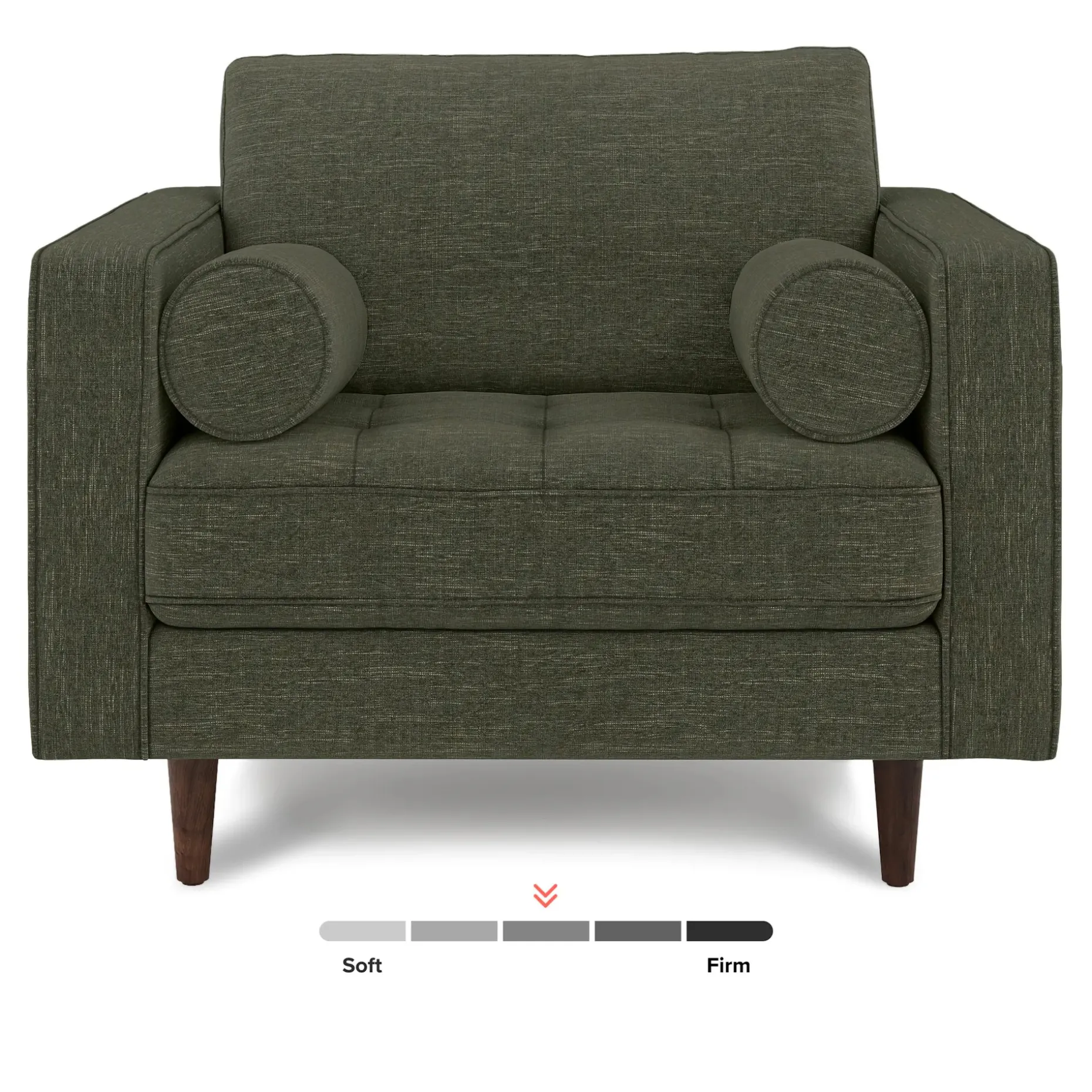 Sven 42" Tufted Lounge Chair - Fir Green