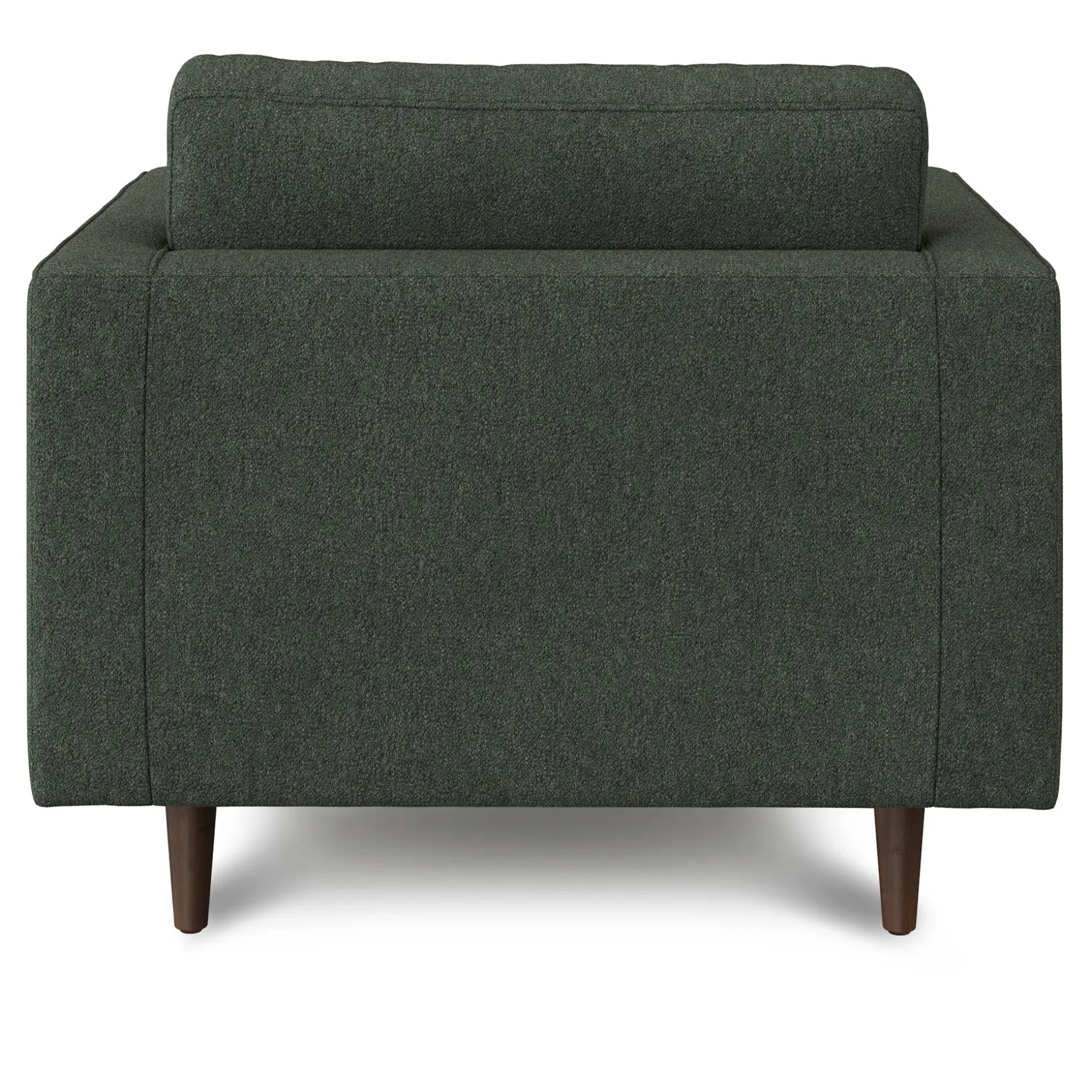 Sven 42" Tufted Lounge Chair - Green Wool Bouclé