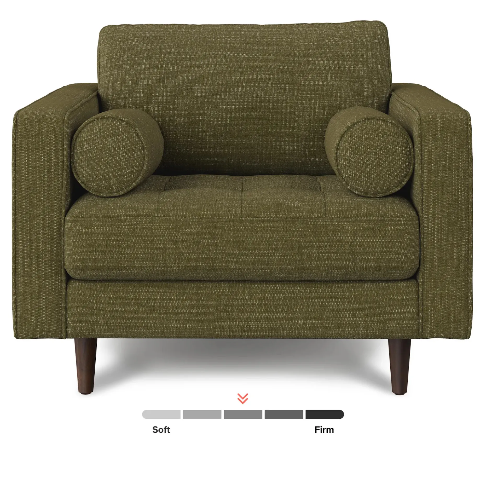 Sven 42" Tufted Lounge Chair - Napa Moss