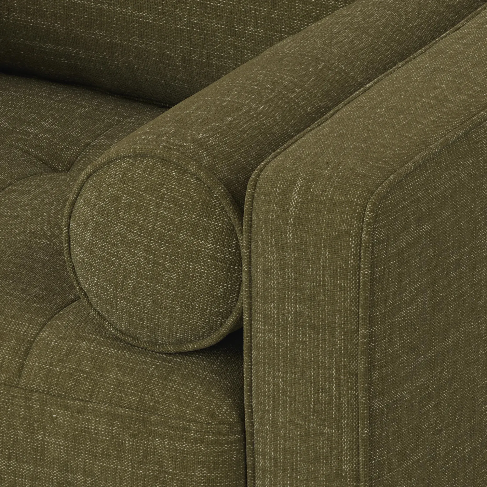 Sven 42" Tufted Lounge Chair - Napa Moss