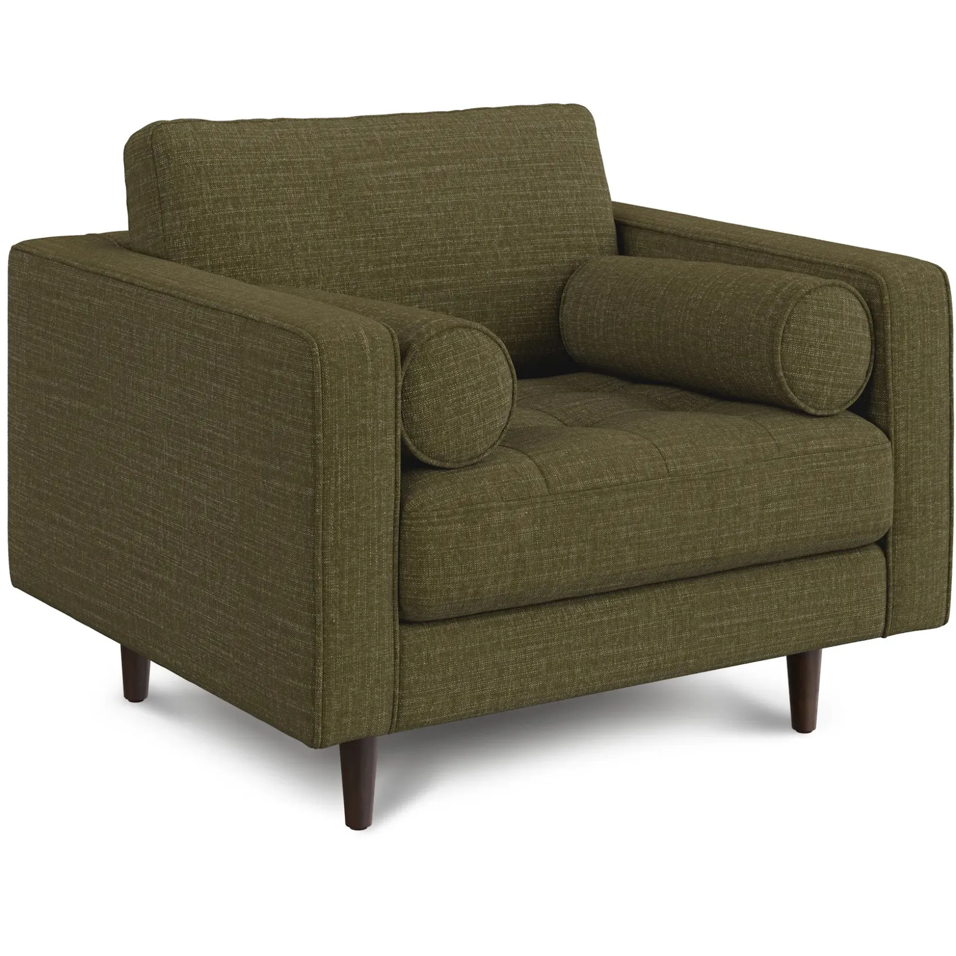 Sven 42" Tufted Lounge Chair - Napa Moss